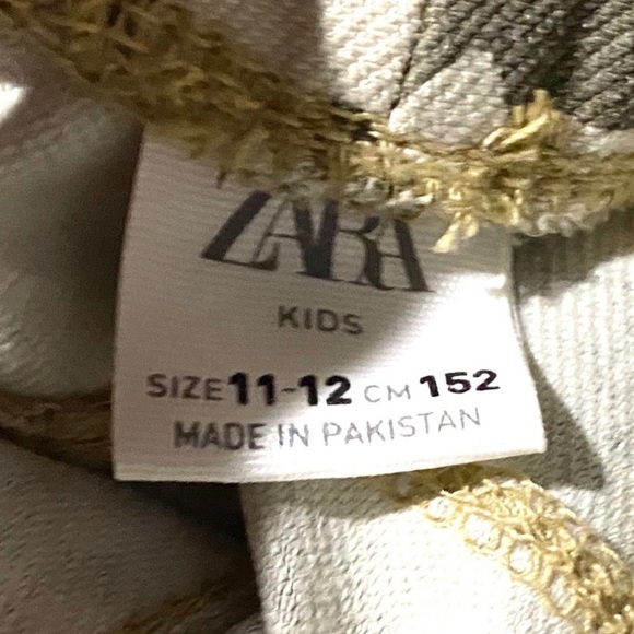 ZARA Camoflauge Jegging Skinny Jeans Size 23 - Picture 9 of 11